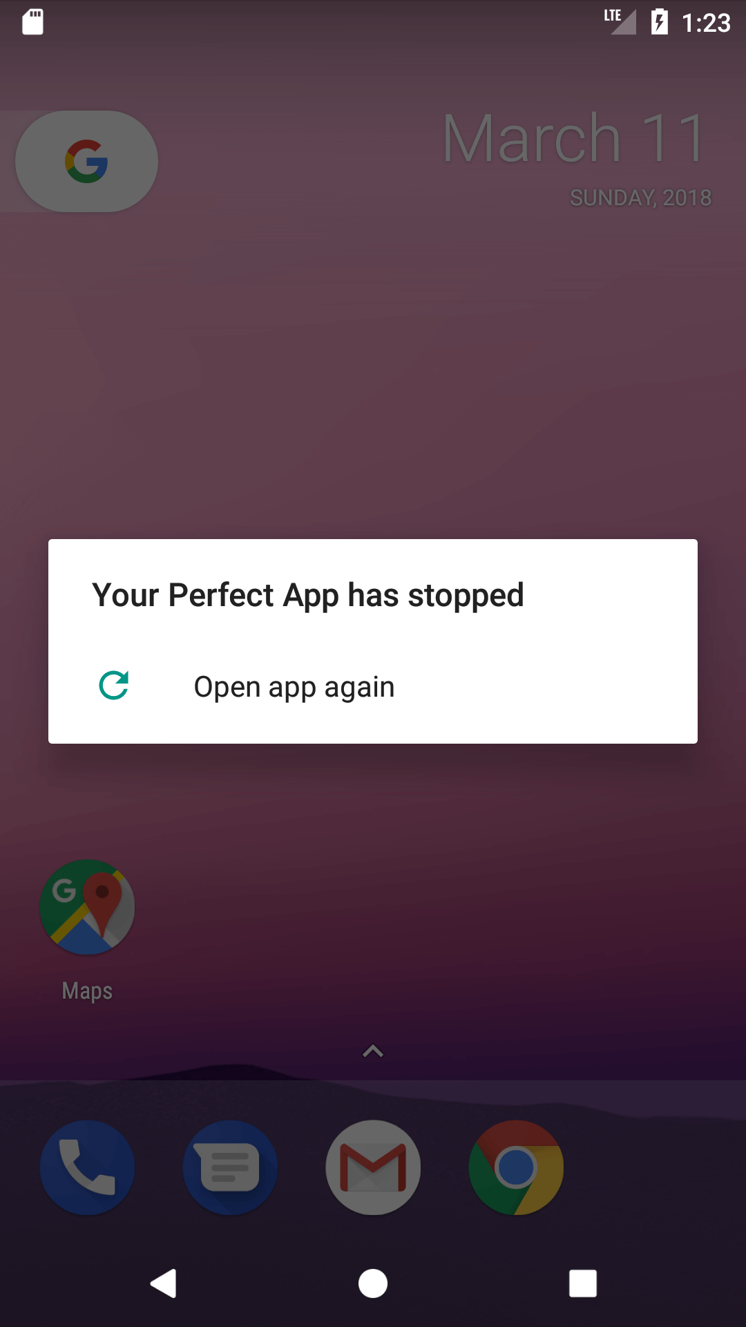 bitcasa app crashes